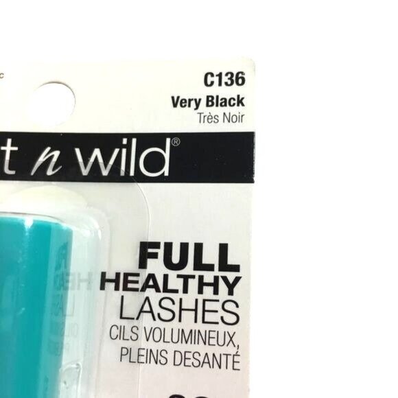 Wet n Wild Mascara Megawear 0.24 oz Very Black C136 New - Picture 2 of 3